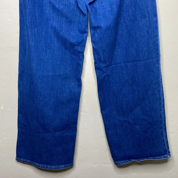OLD NAVY Blue Jeans WOW WIDE LEG High Rise Stretchy Denim 4 - Picture 5 of 11